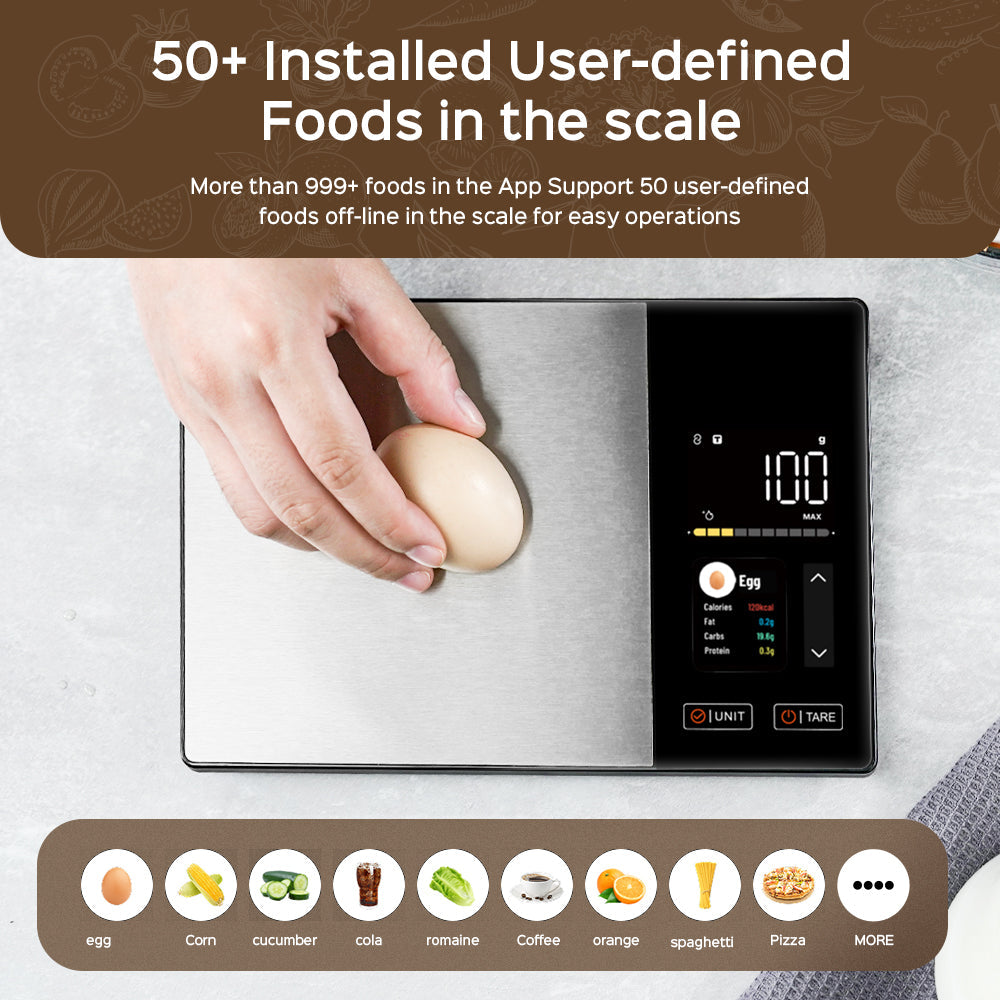Viora™ Smart Nutrition Kitchen Scale