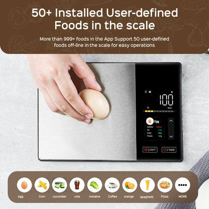 Viora™ Smart Nutrition Kitchen Scale